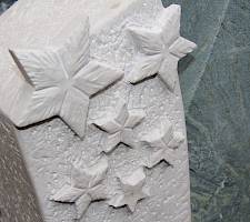 Grabstein aus Ocean beige