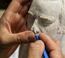 Portrait Modellierung Auftragsarbeiten