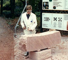 Frank Rüdiger Arbeit für Bundesgartenschau 1986